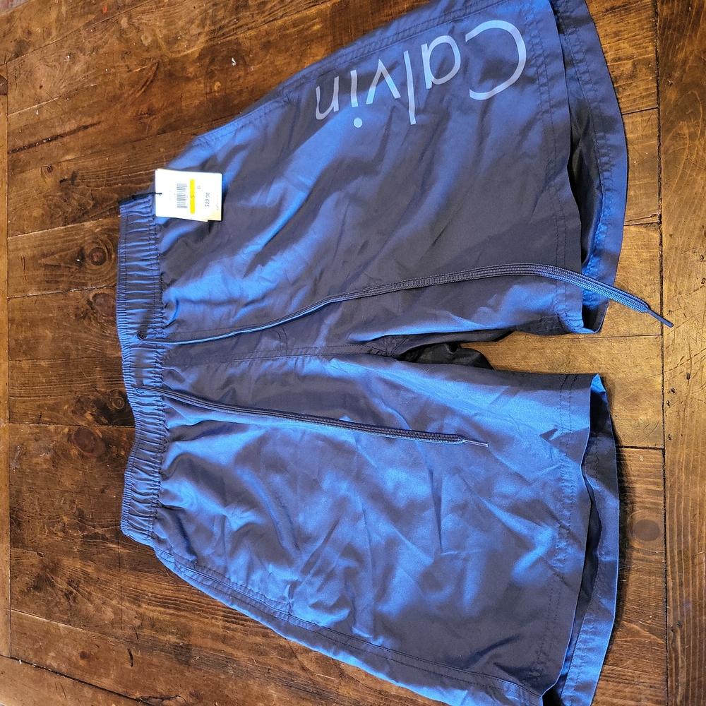 Calvin Klein swim trunks. Sz small